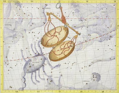 Constellation of Libra, plate 7 from 